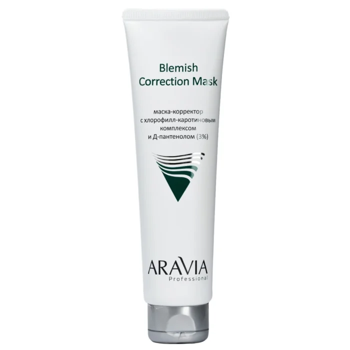 ARAVIA Blemish Correction Mask Маска корректор против несовершенств с хлорофилл-каротиновым комплексом и Д-пантенолом 3% 100 мл