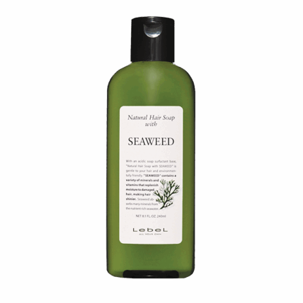 Lebel Natural Hair Soap With Seaweed Шампунь Морские водоросли 240 мл