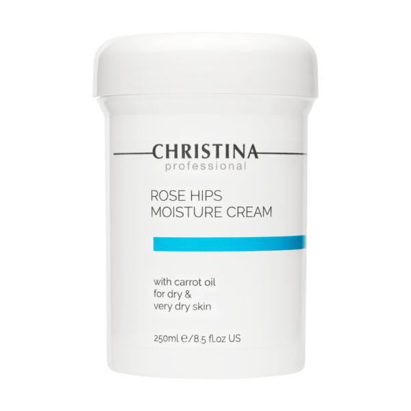 Christina Rose Hips Moisture Cream with Carrot Oil Увлажняющий крем с маслом шиповника и морковным маслом 250 мл