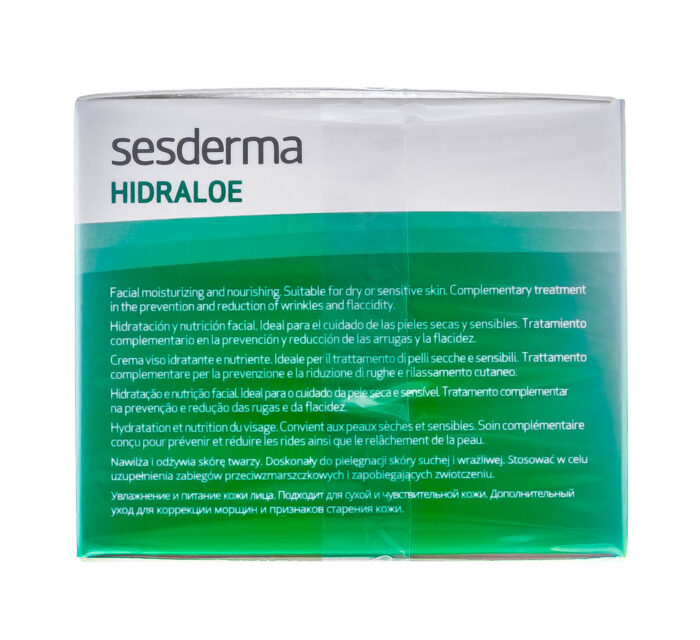 Hidraloe Moisturizing Facial Cream Увлажняющий крем 50 мл SESDERMA