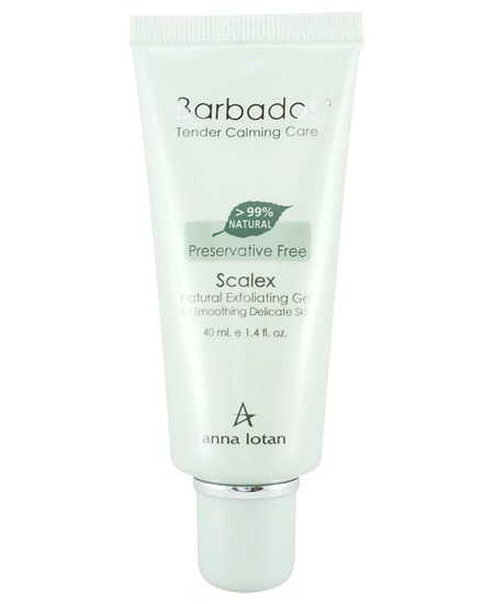 Anna Lotan Barbados Scalex Natural Exfoliating Gel Натуральный отшелушивающий гель-пилинг 40 мл