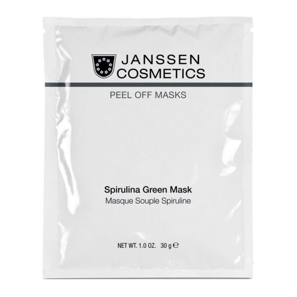 Spirulina Green Mask Зеленая моделирующая маска со спирулиной 30 гр JANSSEN