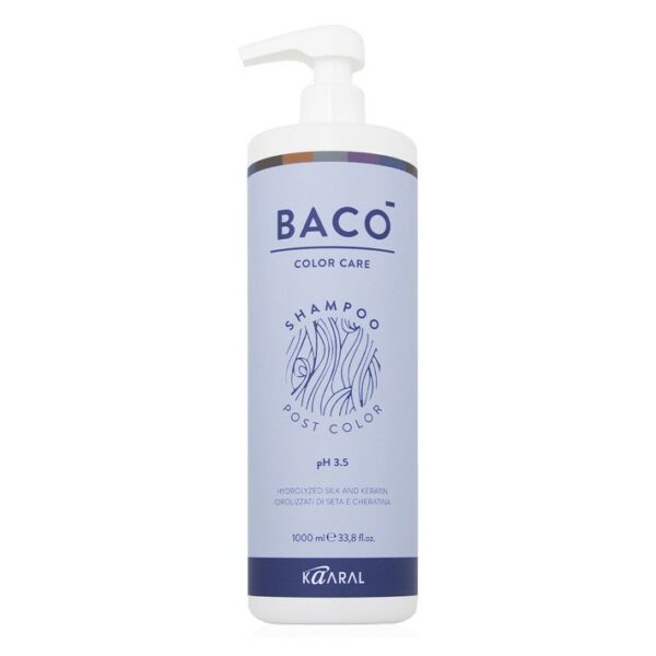 Baco Shampoo Post Color Шампунь-стабилизатор цвета для волос Ph 3.5 1000 мл KAARAL