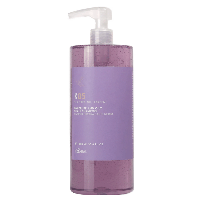 К05 Dandruff And Oily Scalp Shampoo Шампунь от перхоти для жирной кожи головы 1000 мл KAARAL — изображение 1