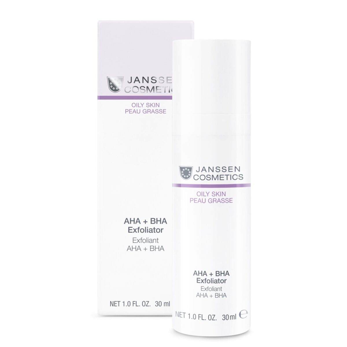 Janssen Cosmetics AHA + BHA Exfoliator Биокомплекс-эксфолиатор 20% pH 4.2 30 мл