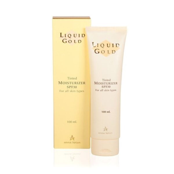 Anna Lotan Liquid Gold Tinted Moisturizer SPF 30 Дневной увлажняющий тональный крем 100 мл