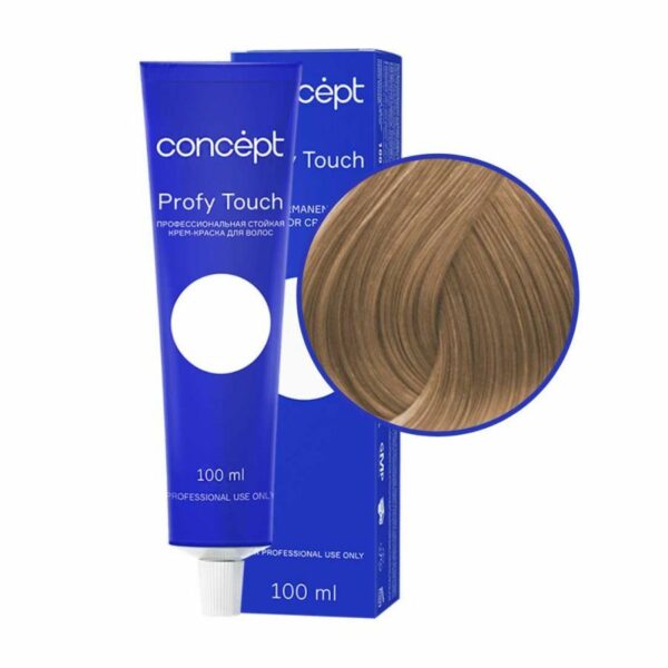 Profy Touch Стойкая крем-краска для волос 8.77 Интенсивный коричневый блондин 100 мл CONCEPT
