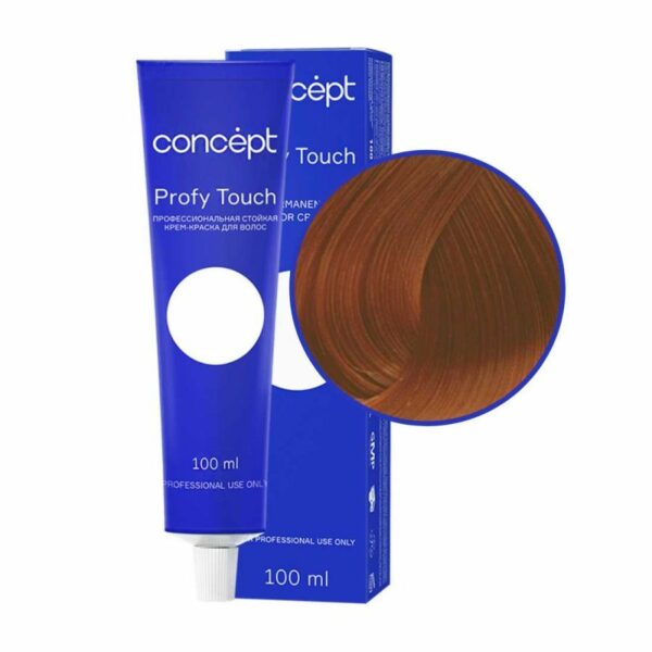 Profy Touch Стойкая крем-краска для волос 8.4 Светло-медный блондин 100 мл CONCEPT