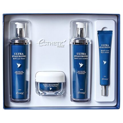 Esthetic House Ultra Hyaluronic Acid Bird's Nest Skin Care Set Набор для лица с экстрактом ласточкиного гнезда