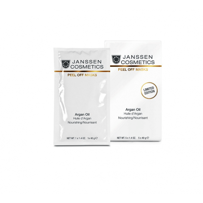 Janssen Argan Oil / Альгинатная маска с маслом Аргании, 1 х 40 г