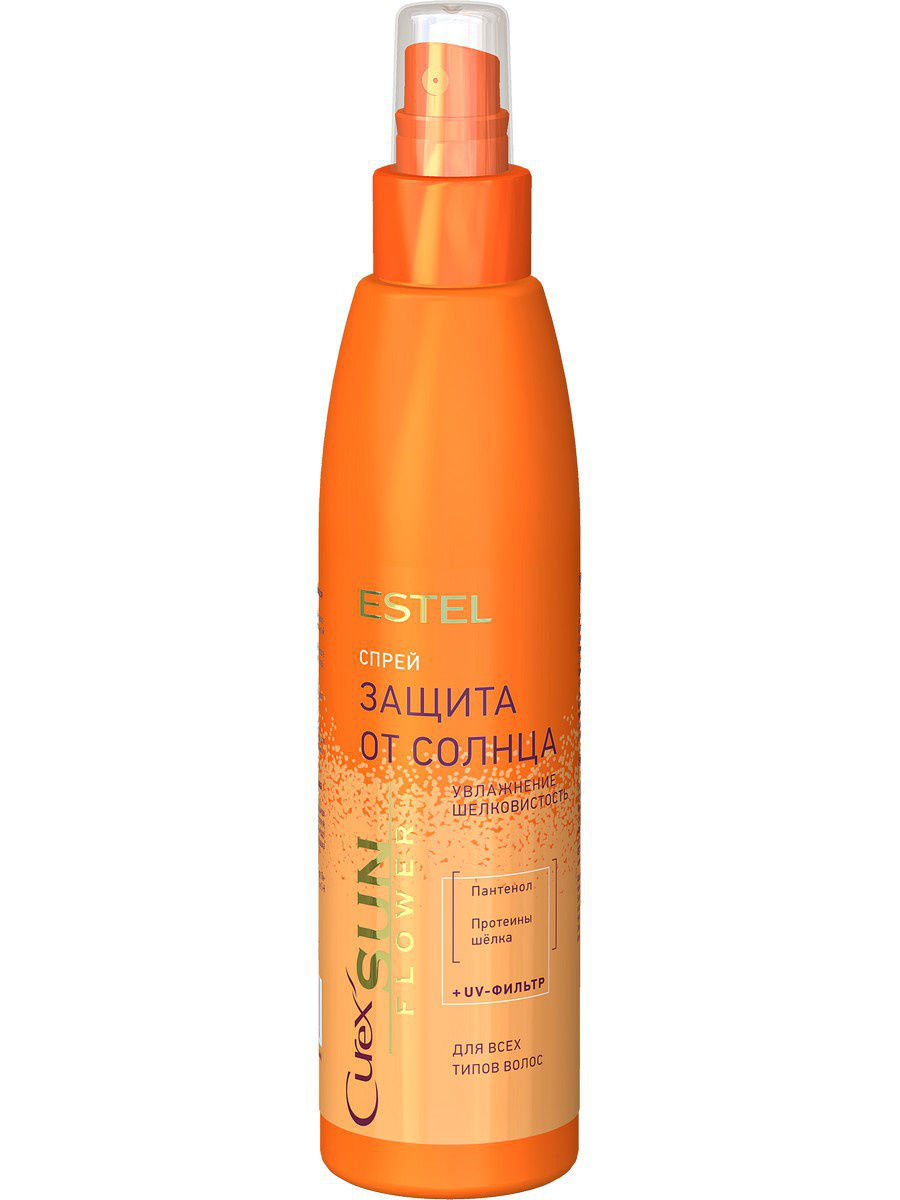 Спрей-защита от солнца для всех типов волос Sunflower, 200 мл ESTEL