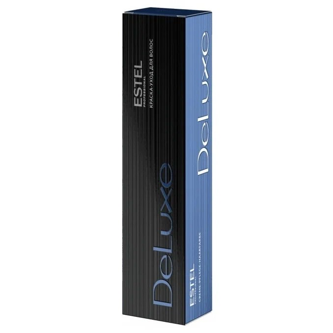 ESTEL De Luxe стойкая краска-уход для волос, 8/44 светло-русый медный интенсивный, 60 мл