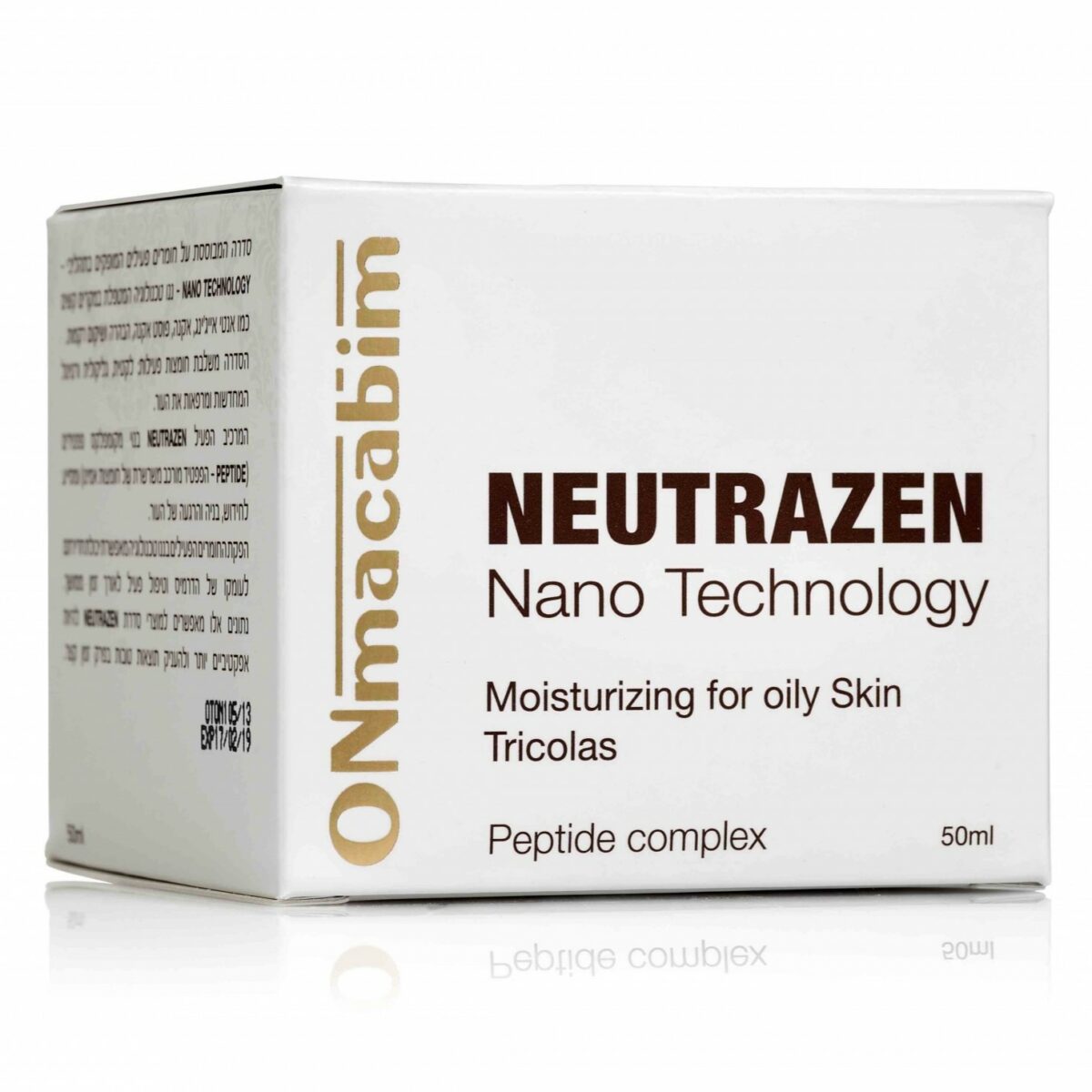 Neutrazen Tricolas SPF-15 Увлажняющий крем для жирной и проблемной кожи 50 мл ONMACABIM