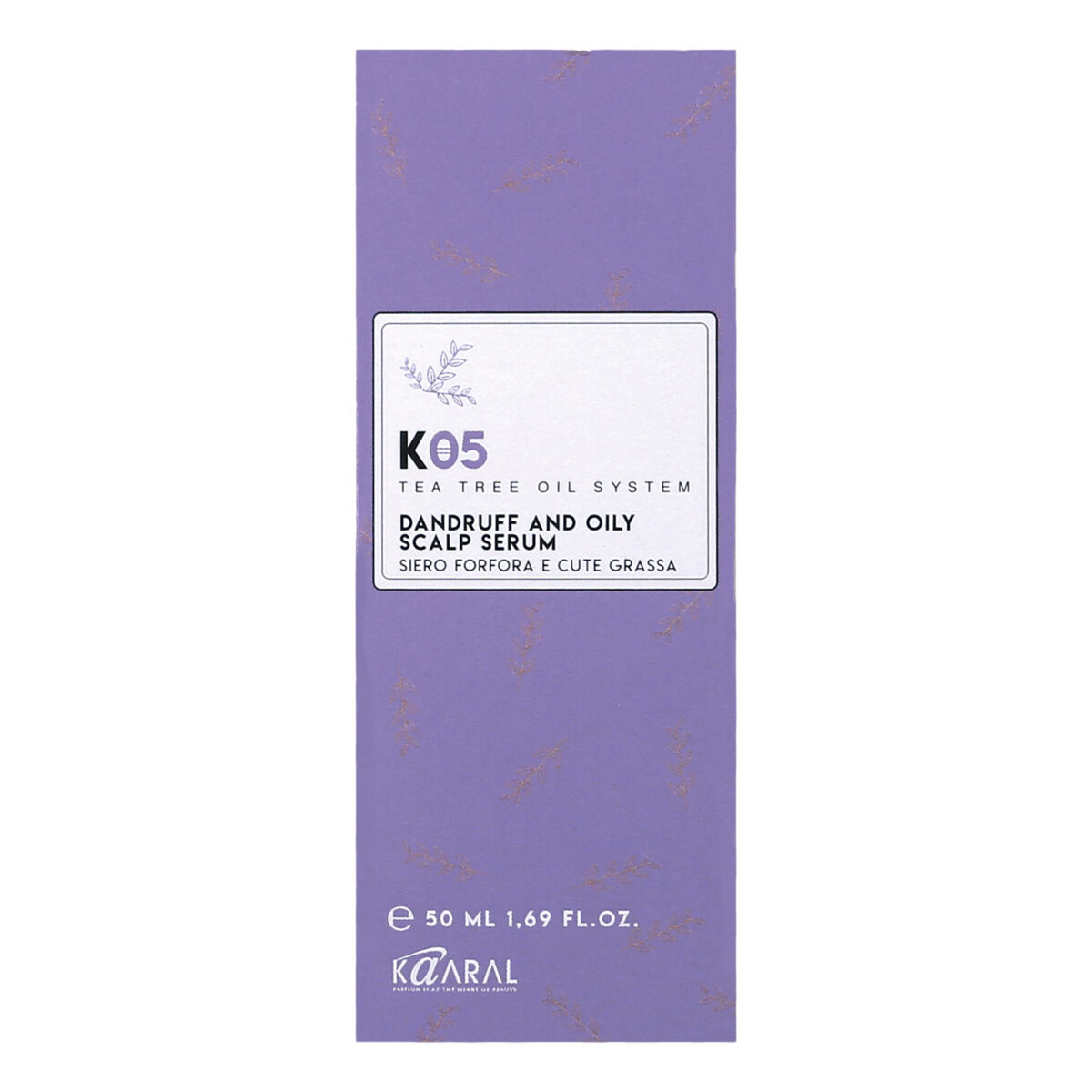 KP_10571, К05 DANDRUFF AND OILY SCALP SERUM. СЫВОРОТКА от перхоти для жирной кожи головы, 50 мл, KAARAL