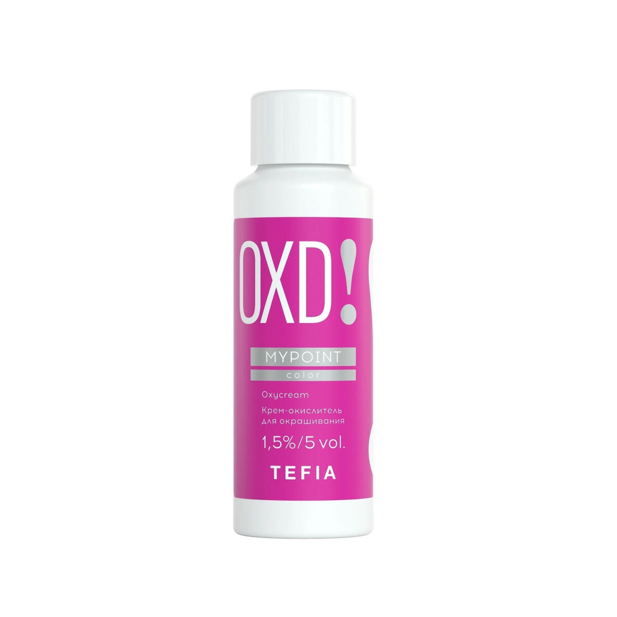 tefMPOXD60060, MYPOINT Крем-окислитель для окрашивания волос 1,5%/5 vol 60 мл, TEFIA