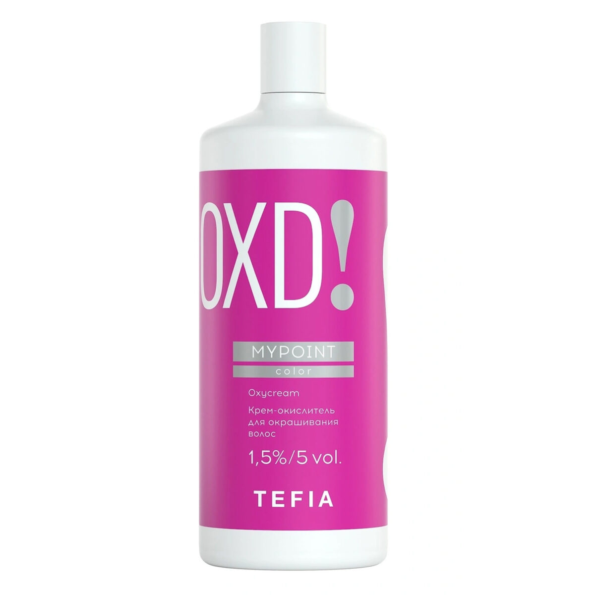 tefMPOXD60015, MYPOINT Крем-окислитель для окрашивания волос 1,5%/5 vol 900 мл, TEFIA