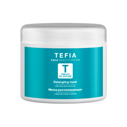 Tefia Treats by Nature Маска разглаживающая с маслом оливы и монои 500 мл