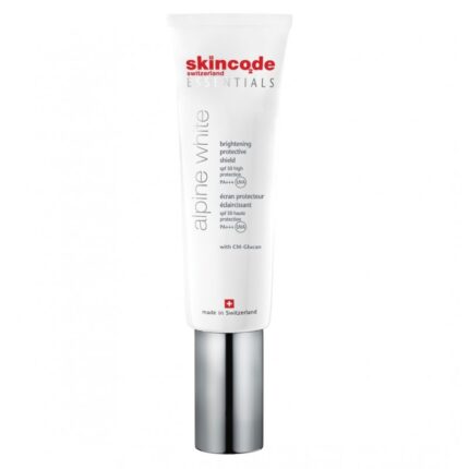 СКИНКОД Осветляющий защитный крем spf 50+, 30 мл, Отбеливающая гамма ALPINE WHITE, SKINCODE