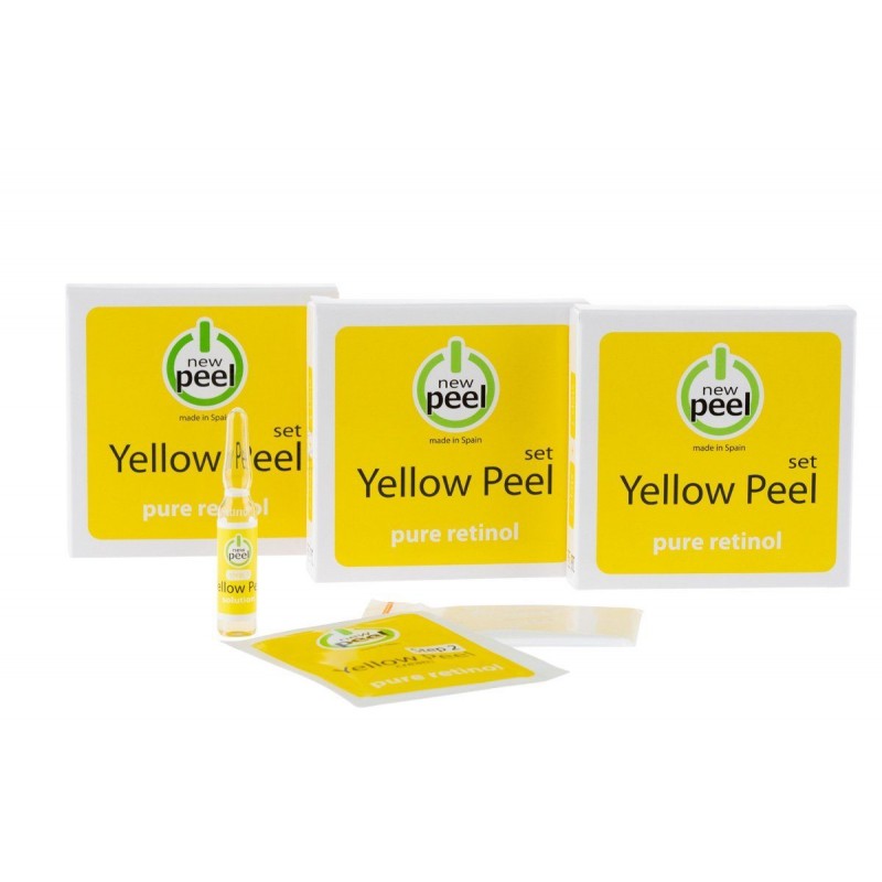Yellow Peel Set Набор для Желтого пилинга с ретинолом 1 процедура NEW PEEL