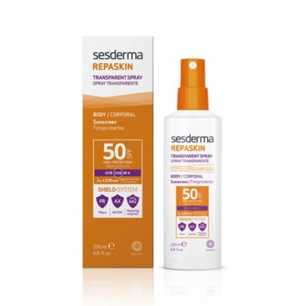 SesDerma REPASKIN Солнцезащитный прозрачный спрей СЗФ 50 200 мл