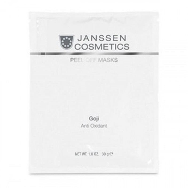 Janssen Goji Anti Oxidant / Альгинатная восстанавливающая маска с облепихой, 1 х 30 г