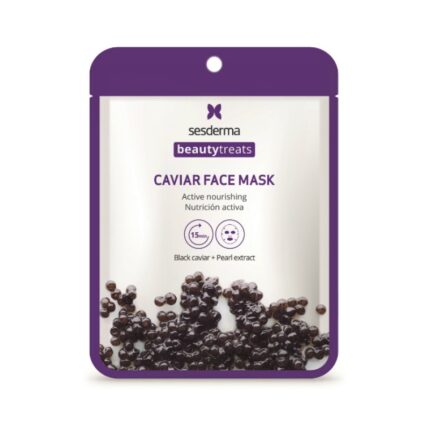 SesDerma BEAUTYTREATS Black caviar face mask Маска питательная для лица 1 шт