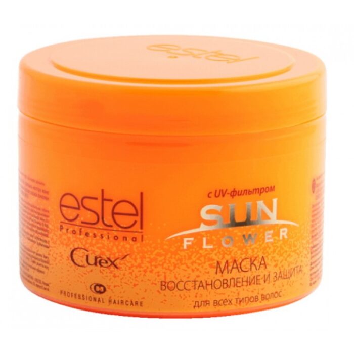 ESTEL Curex Sunflower, Маска для волос Восстановление и Защита с UV-фильтром, 500 мл