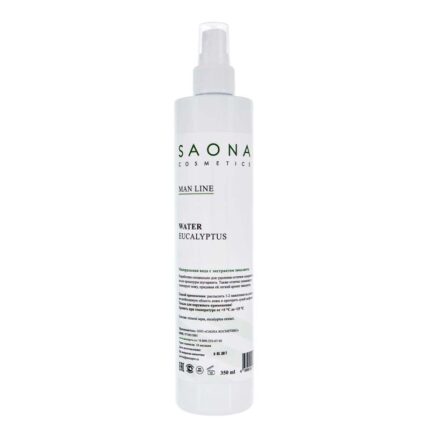 Saona Cosmetics Вода минеральная с экстрактом эвкалипта 350 мл