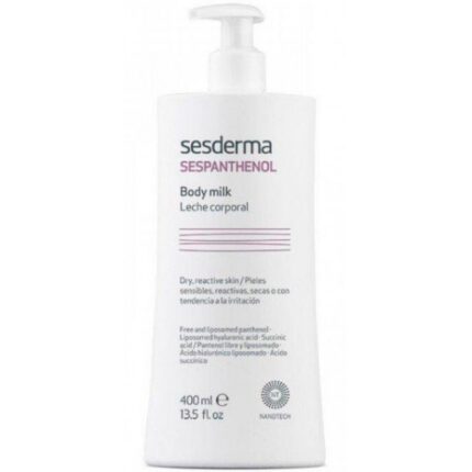 SesDerma SESPANTHENOL Body milk Молочко для тела восстанавливающее 400 мл