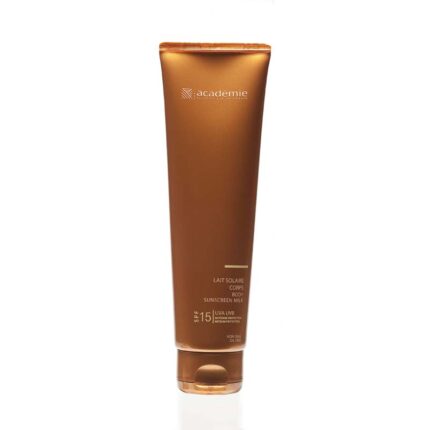 Солнцезащитное молочко для тела SPF 15 'Body Sunscreen Milk SPF 15' 150 мл (ACADEMIE, Bronzecran)