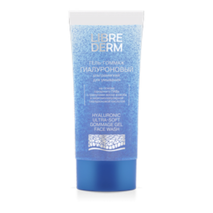 LIBREDERM HYALURONIC Гель-гоммаж для умывания ультрамягкий 150 мл
