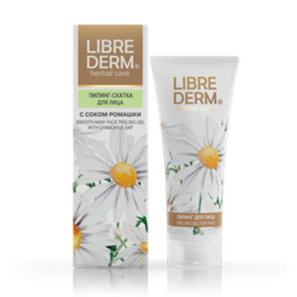 LIBREDERM пилинг-скатка для лица с ромашкой 75 мл