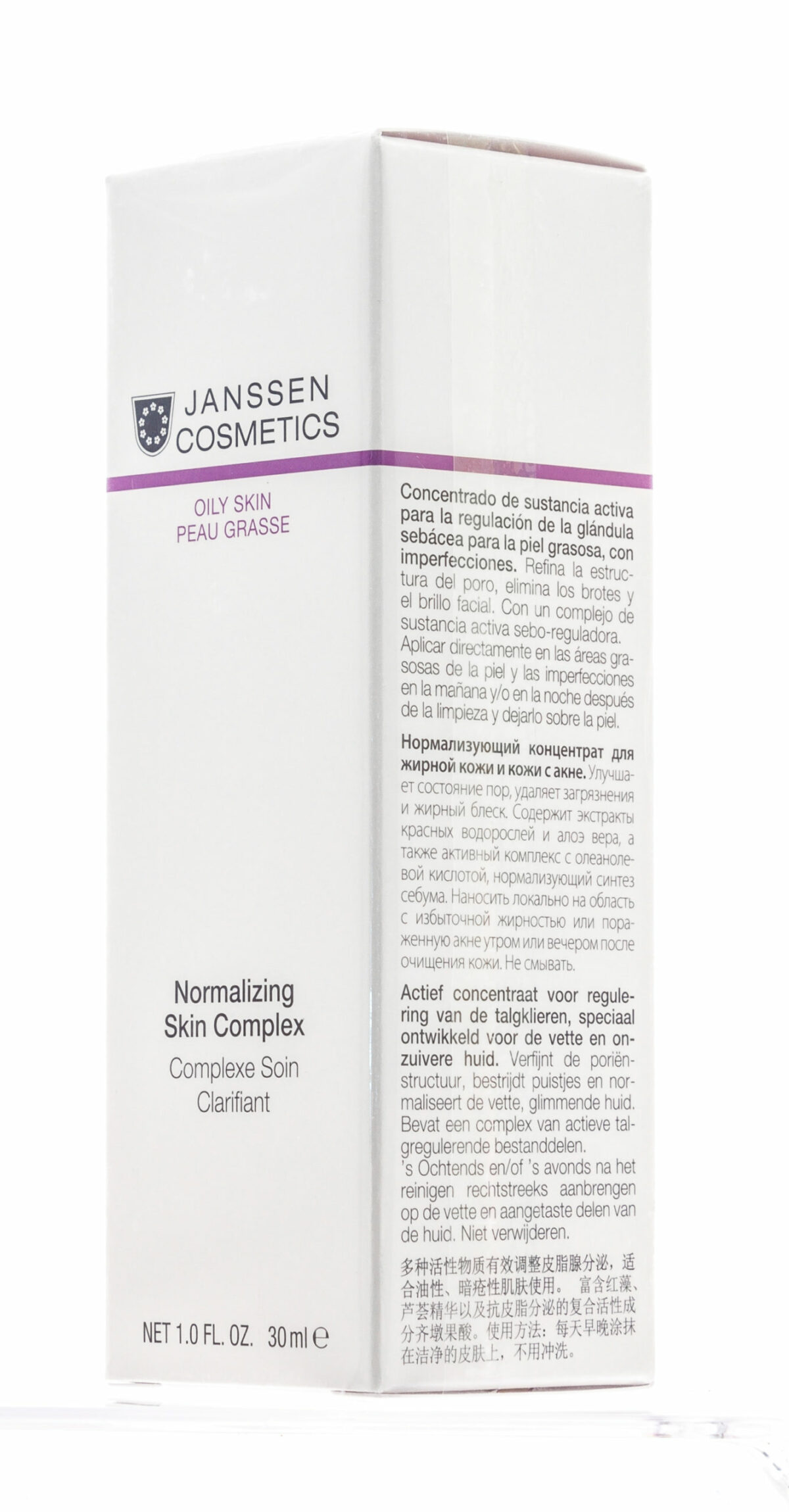 Normalizing Skin Complex Нормализующий концентрат для жирной кожи 30 мл JANSSEN
