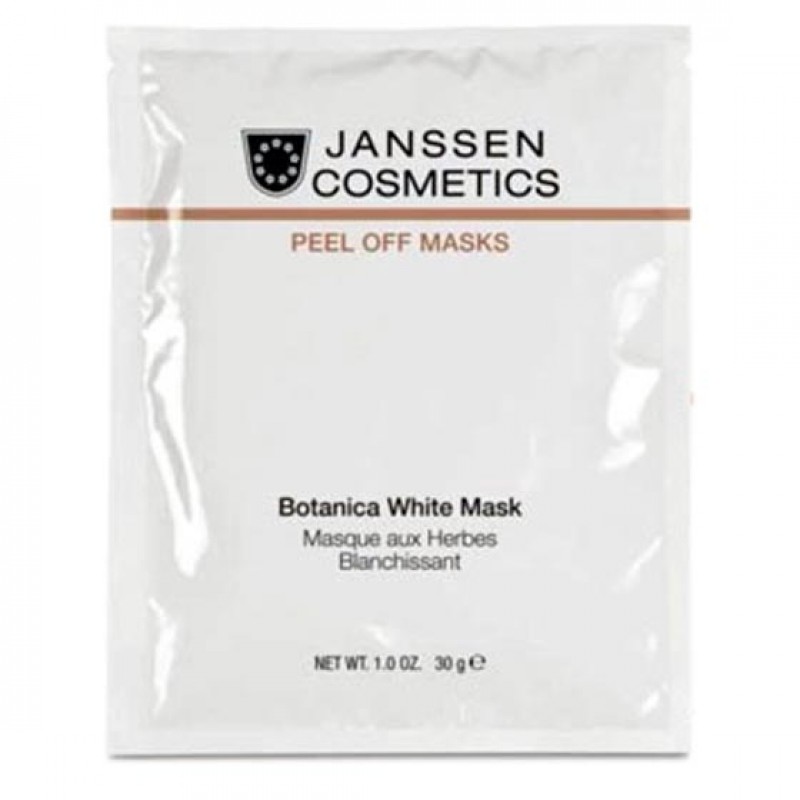Janssen Botanica White Mask / Осветляющая моделирующая маска, 1шт*30гр