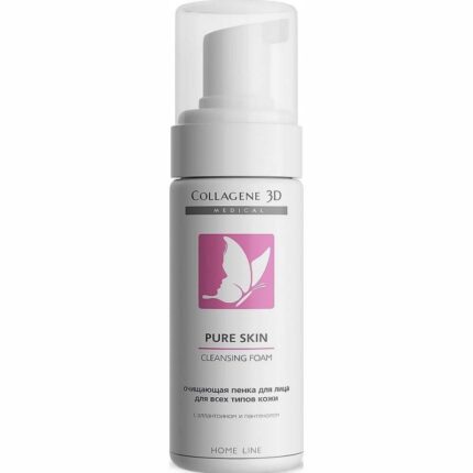 Очищающая пенка для всех типов кожи PURE SKIN, 160 мл,, COLLAGENE 3D Medical