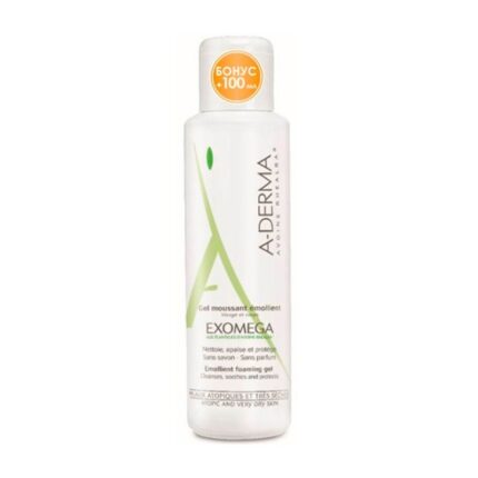 A-Derma Exomega Гель смягчающий пенящийся для сухой кожи 500 мл