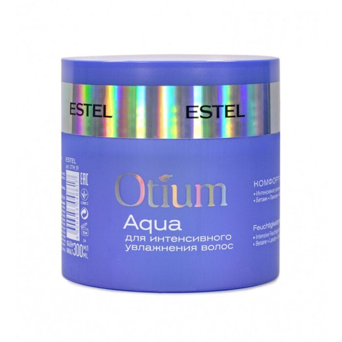ESTEL Otium Aqua, Маска комфорт для волос для глубокого увлажнения, 300 мл