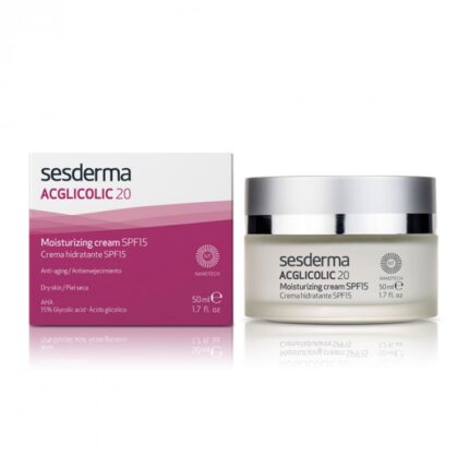 SESDERMA Acglicolic 20 Moisturizing Cream SPF 15 Увлажняющий крем 50 мл
