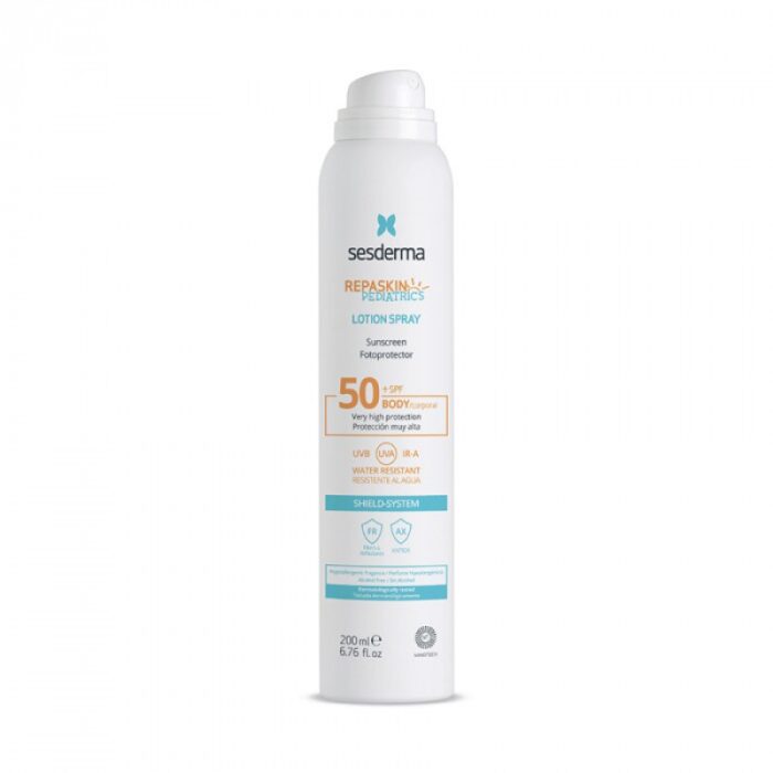REPASKIN PEDIATRICS Aerosol transparent SPF50 – Спрей солнцезащитный для детей SPF50, 200 мл.