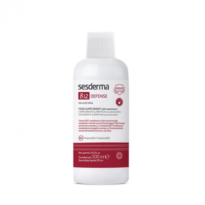 БАД питьевой SESDERMA ДЕФЕНС с Витамином B12 («Sesderma B12 Defense»), 500 мл.