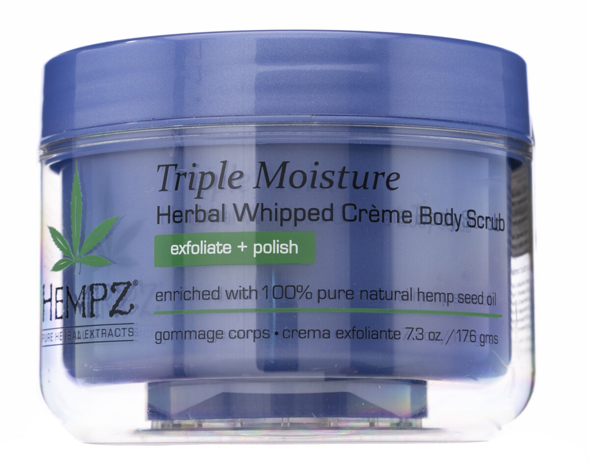 Скраб для тела Triple Moisture Herbal Body Scrub, 176 гр HEMPZ