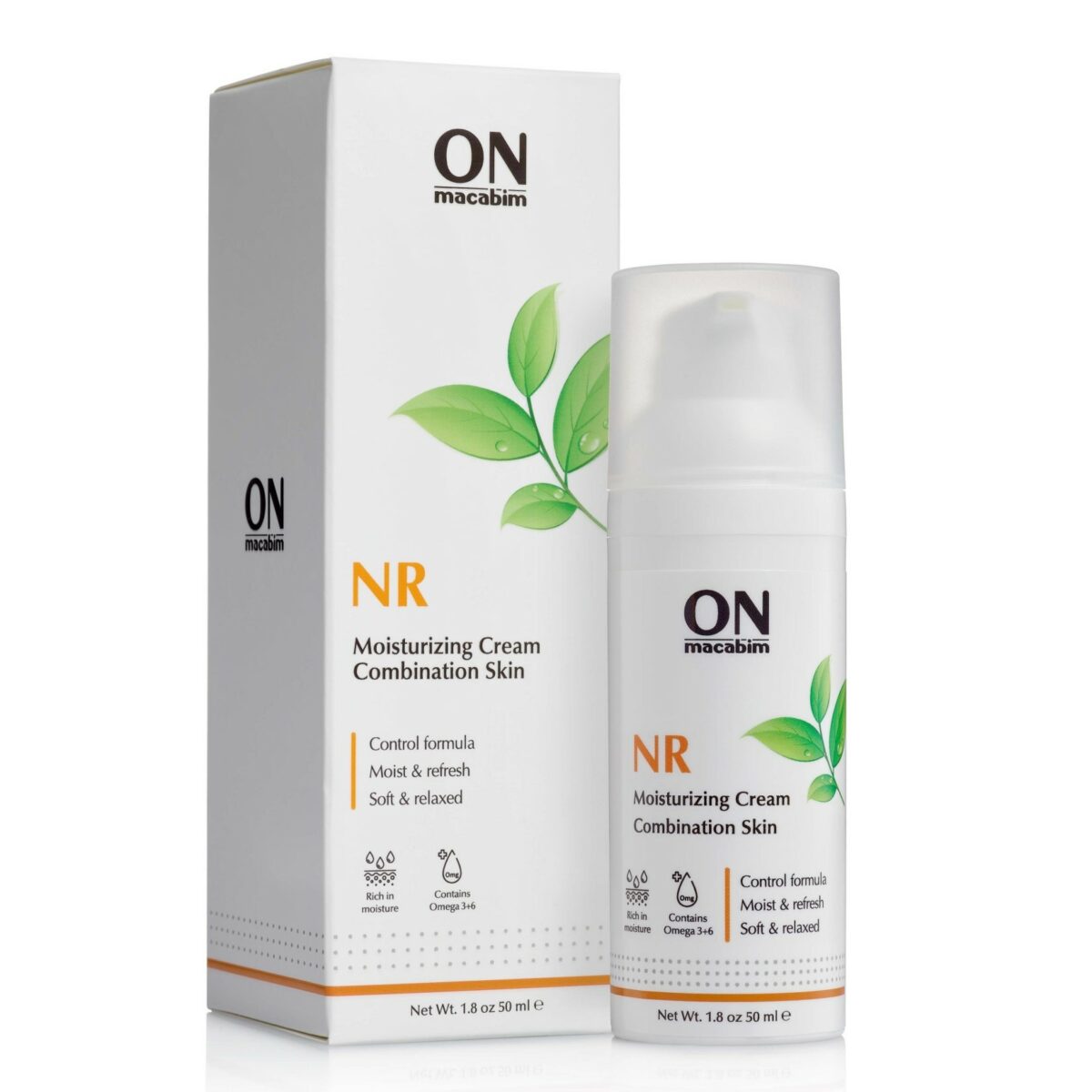 NR Moisturizing Cream SPF-15 Увлажняющий крем для смешанной кожи 50 мл ONMACABIM