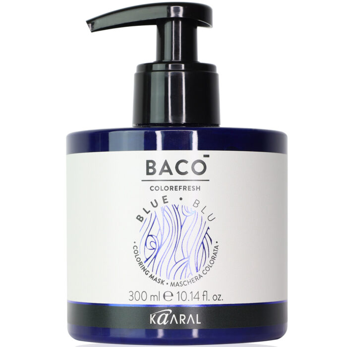 Baco Colorefresh Coloring Mask Blue Тонирующая маска для волос Синий 300 мл KAARAL — изображение 1