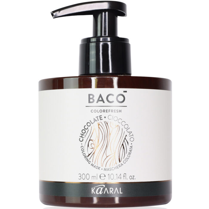 Baco Colorefresh Coloring Mask Chocolate Тонирующая маска для волос Шоколадный 300 мл KAARAL — изображение 1