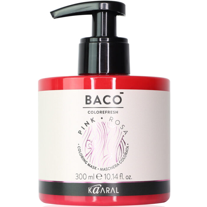 Baco Colorefresh Coloring Mask Pink Тонирующая маска для волос Розовый 300 мл KAARAL — изображение 1