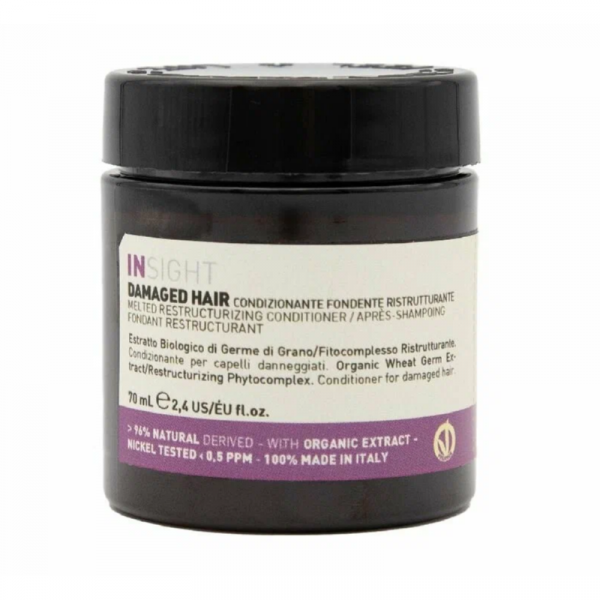 DAMAGED HAIR Кондиционер-воск для восстановления поврежденных волос 70 мл INSIGHT