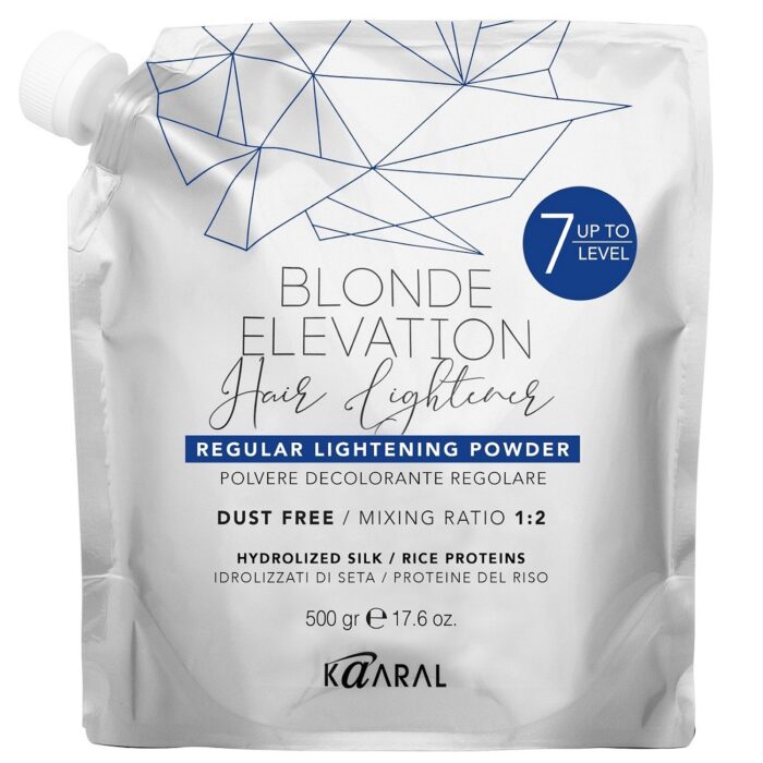 Blonde Elevation Hair Regular Lightening Powder Осветляющая пудра 500 гр KAARAL — изображение 1