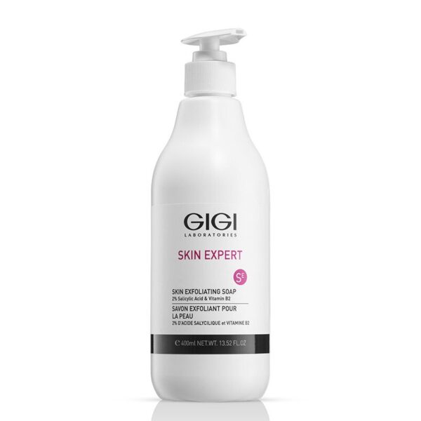 GIGI Skin Expert Skin Exfoliating Soap Гель очищающий с салициловой кислотой 2% 400 мл