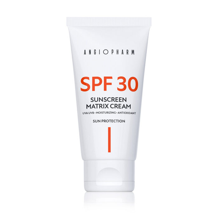 Angiopharm Солнцезащитный крем spf 30  iii 50 мл