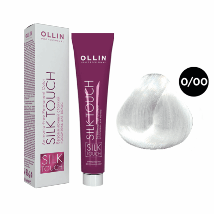 OLLIN SILK TOUCH Крем-краска для волос 0/00 корректор нейтральный 60 мл